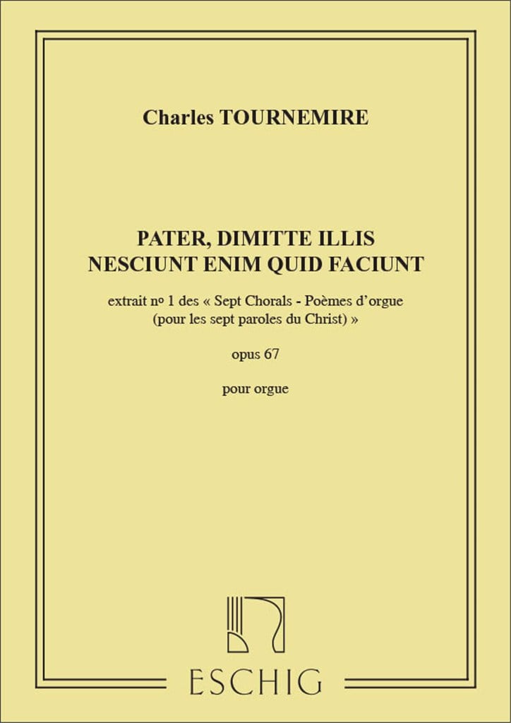 Choral N 1 Orgue